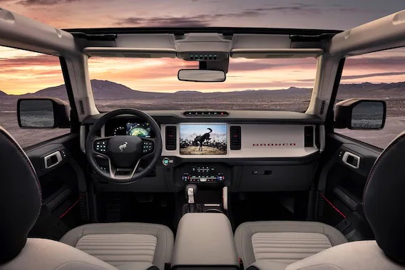 Ford Bronco 2023 Interior