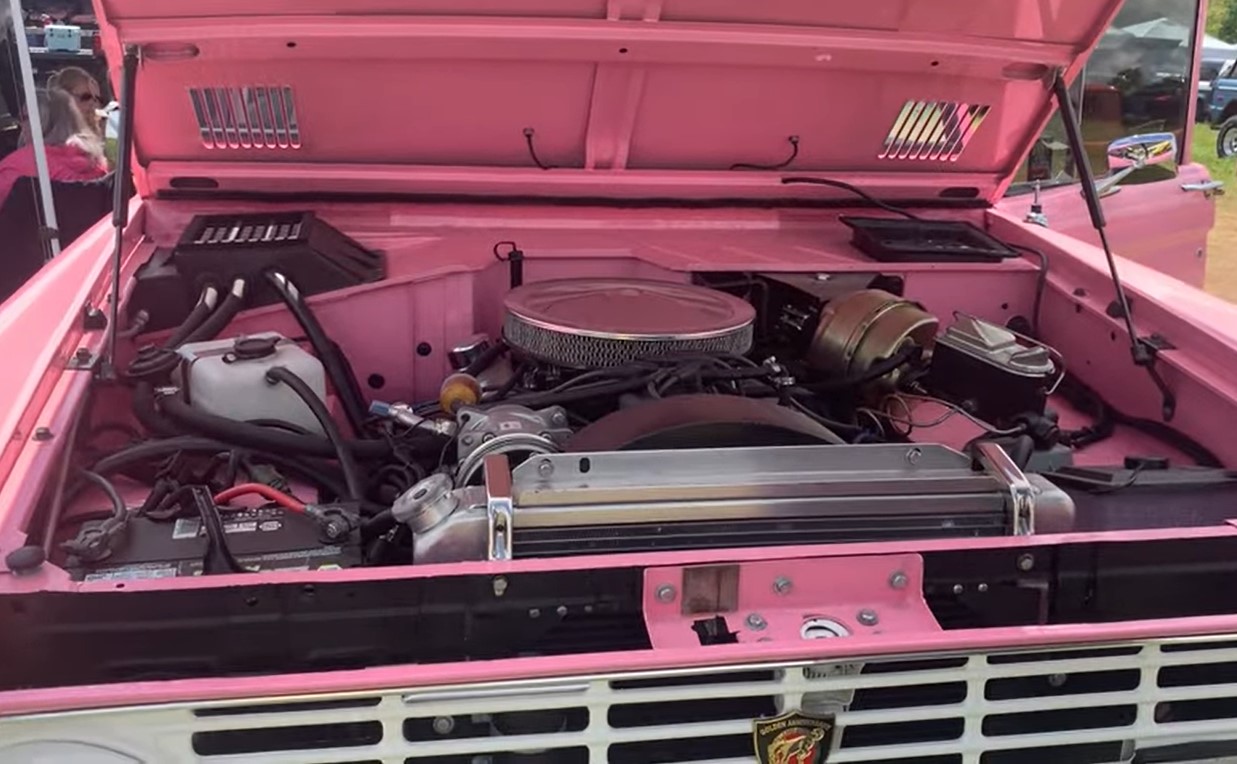 Pink Ford Bronco