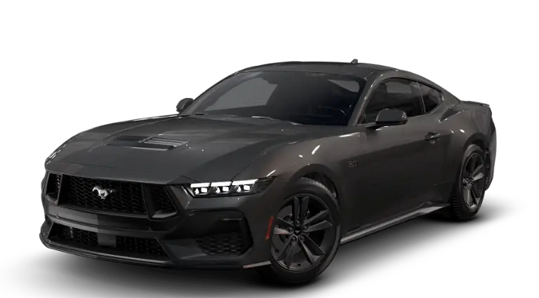 Black Ford Mustang