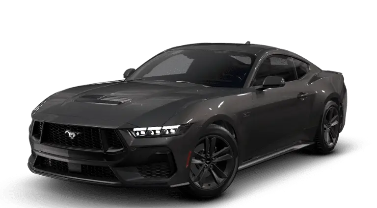 Black Ford Mustang