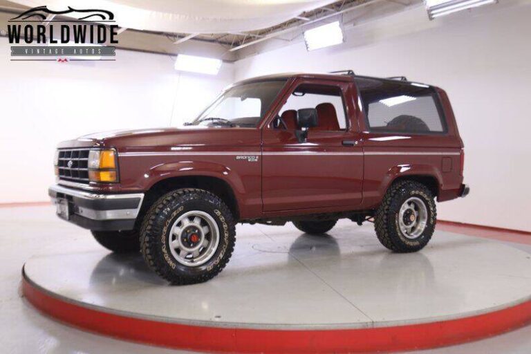 2000 Ford Bronco: A Vintage Gem in the SUV World