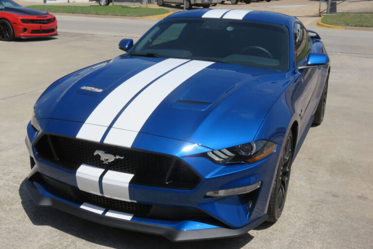 Mustang With Stripes