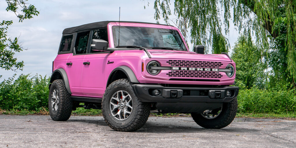 Ford Bronco Pink