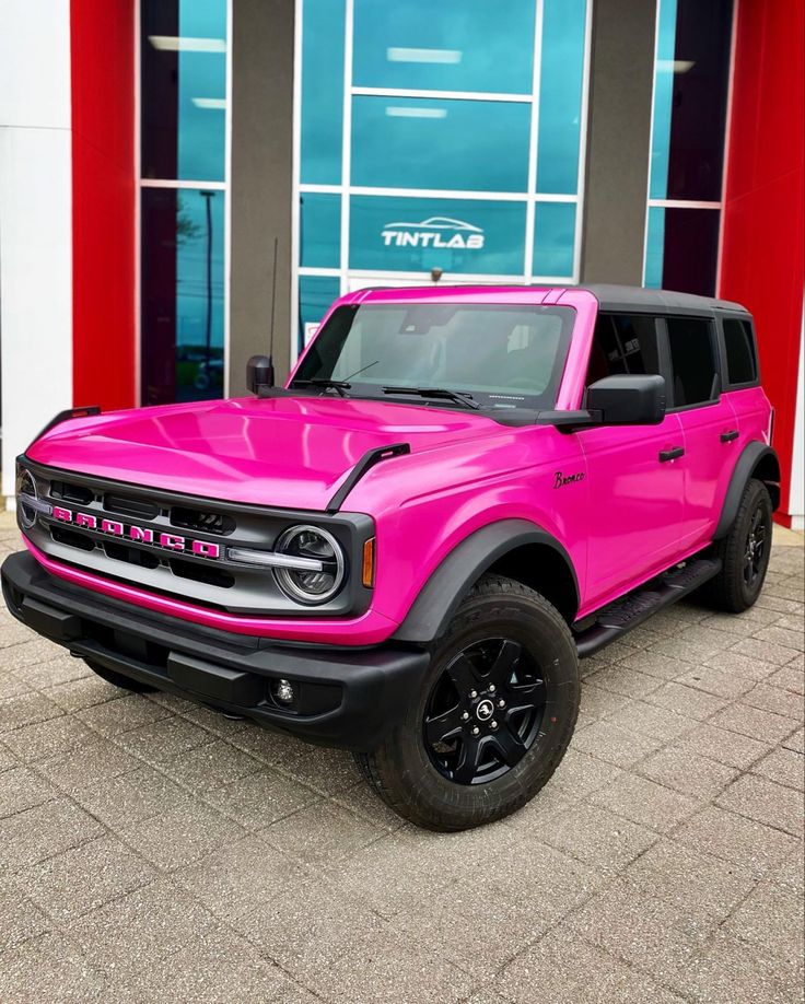 Hot Pink Bronco: Unleashing Bold Adventure in Style - Ford Fast