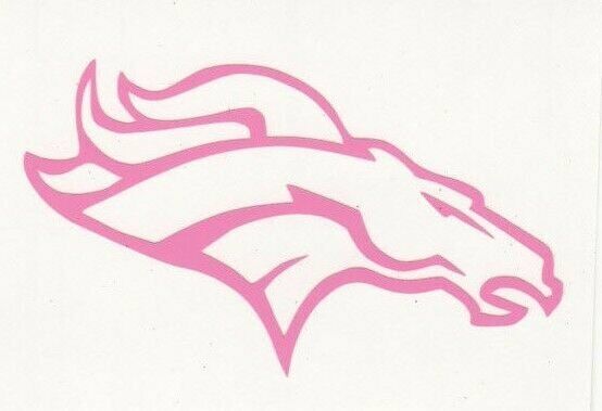 Pink Denver Broncos