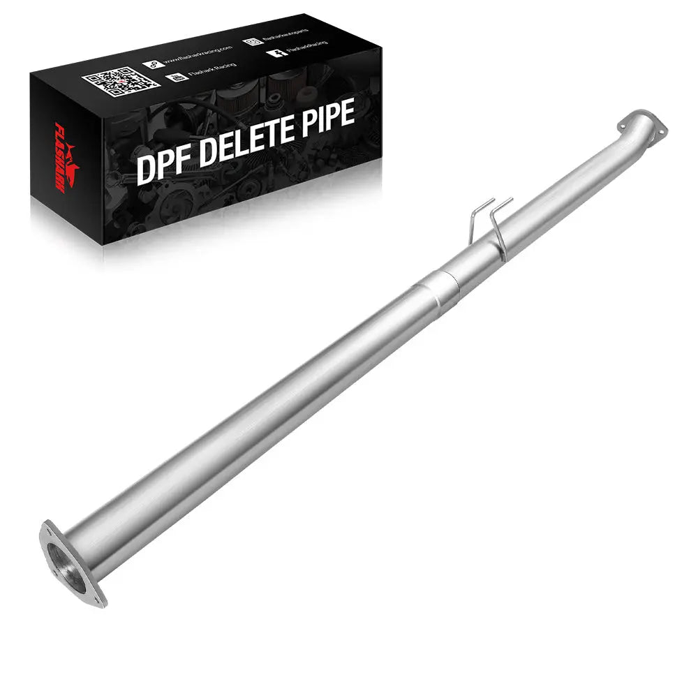 6.7L Powerstroke 4" Dpf & Cat Delete Pipe for 2011-2019 Ford