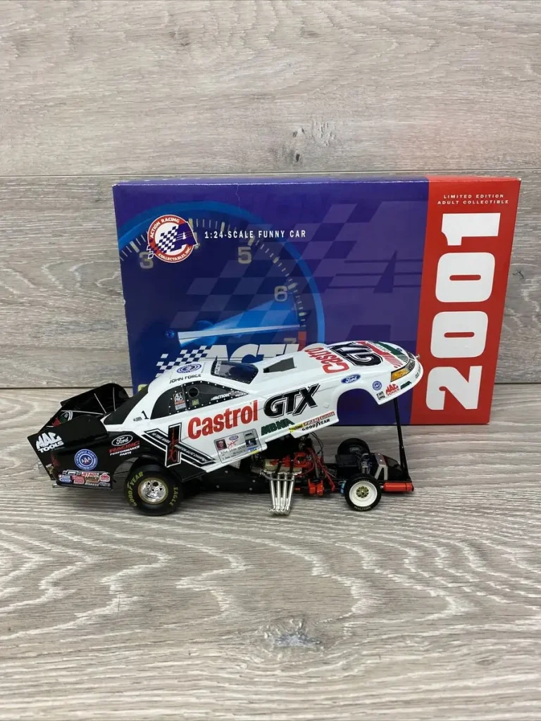 John Force'S Ford Mustang 1997 Castrol Funny Car Display