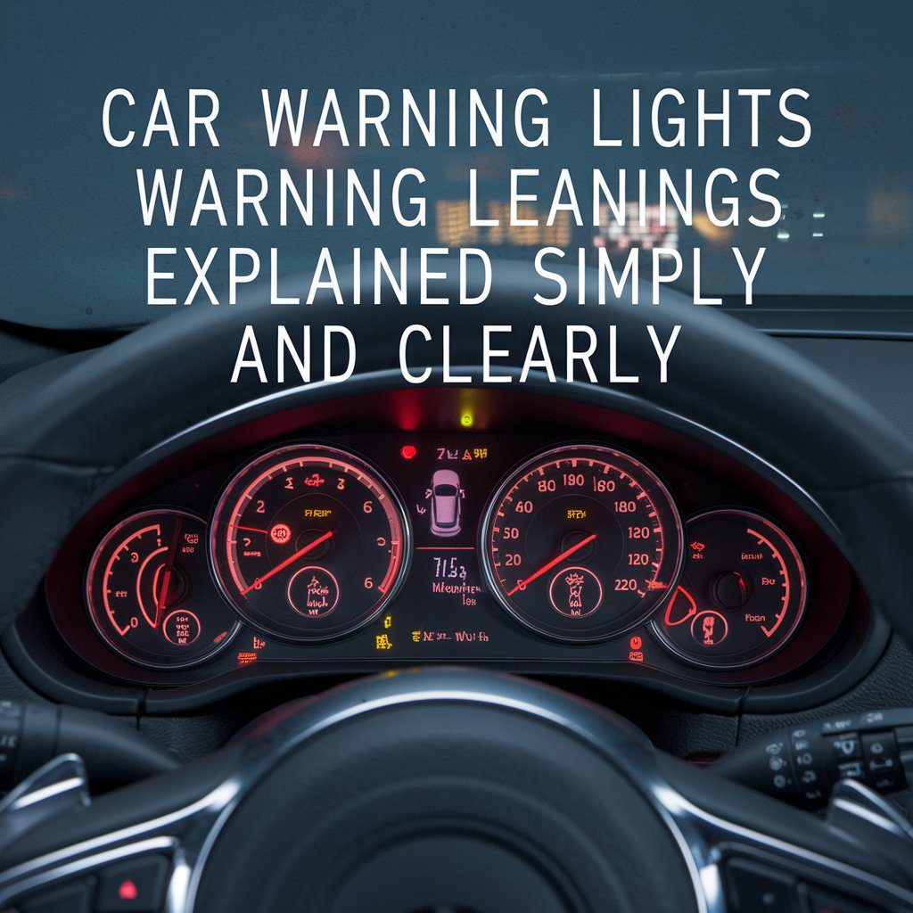 Car Warning Lights Meanings Explained Simply and Clearly