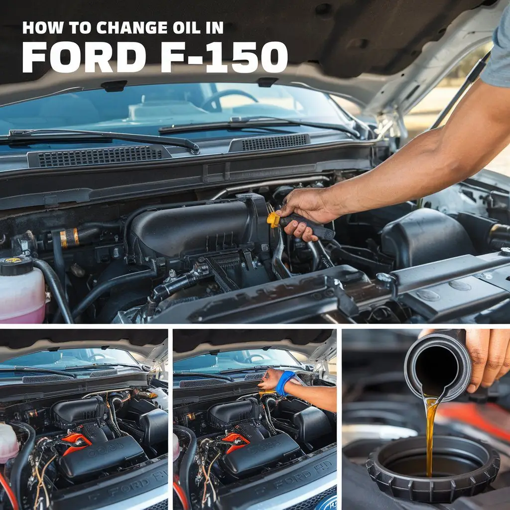 How to change oil in Ford F-150