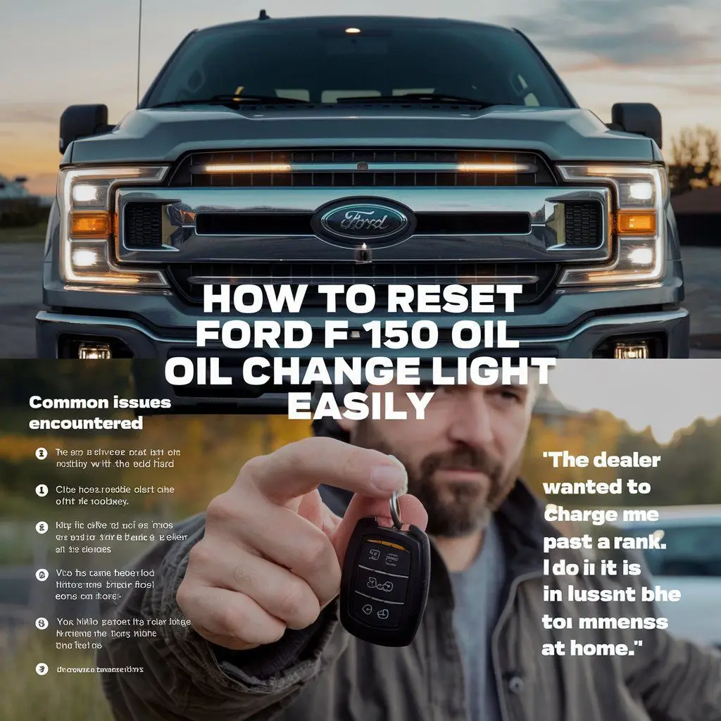How to Reset Ford F-150 Oil Change Light Easily