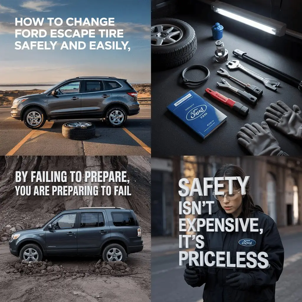 How to change Ford Escape tire