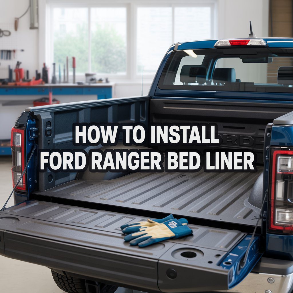 How to install Ford Ranger bed liner