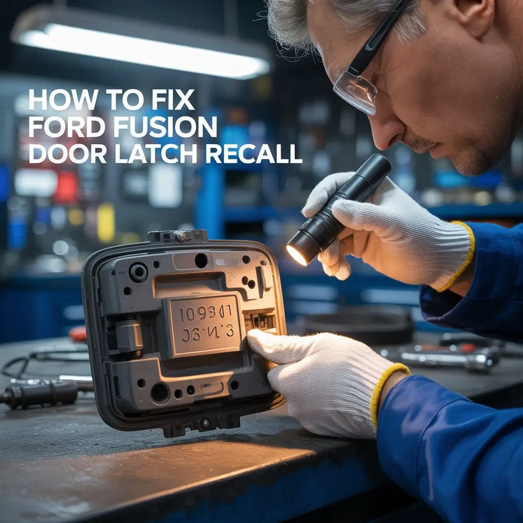 How to Fix Ford Fusion Door Latch Recall