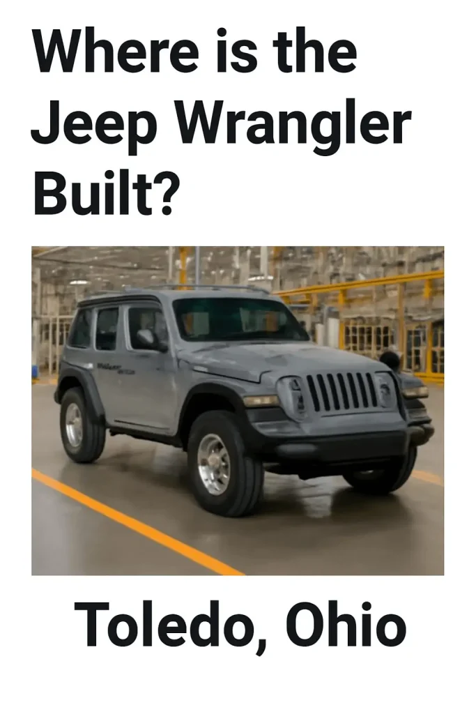 Where is a Jeep wrangler made