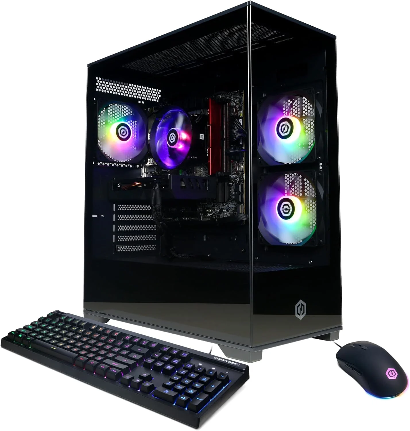 CyberPowerPC Gamer Xtreme VR Gaming PC, Intel Core i5-13400F 2.5GHz, GeForce RTX 5060 8GB, 16GB DDR5, 1TB PCIe 4.0 SSD, WiFi Ready & Windows 11 Home (GXiVR8060A40)