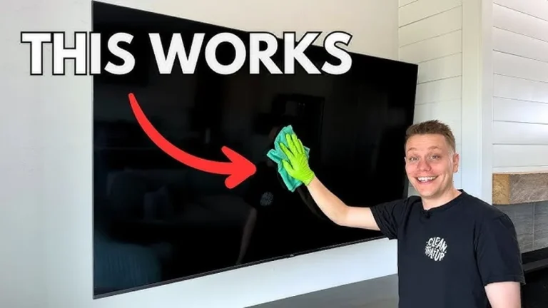 How to Clean a Television
