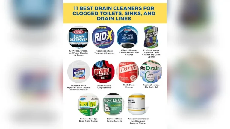 What Drain Cleaner is Best for Toilets