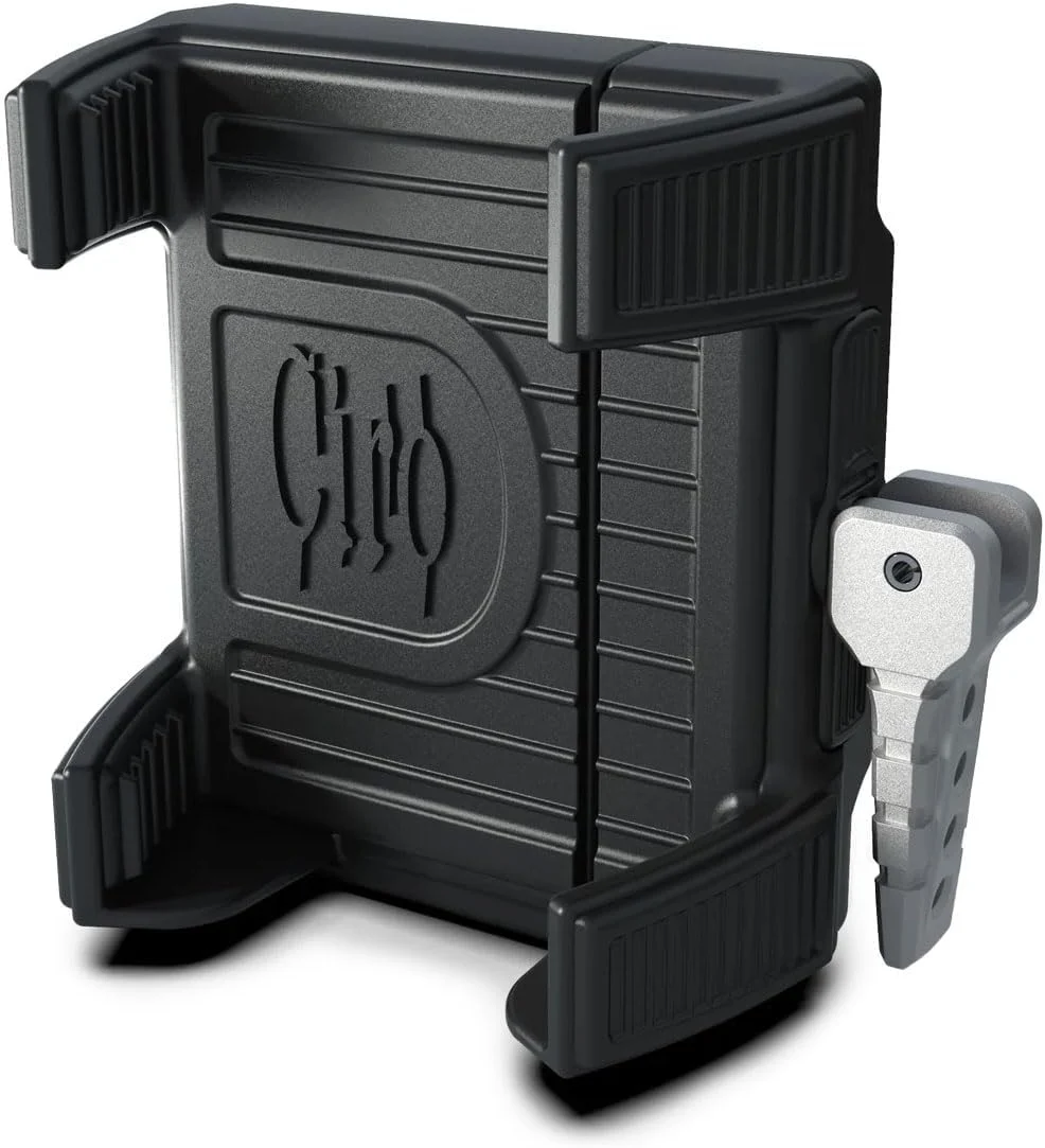 Ciro 50317 Smartphone/GPS Holder (Black Fairing Mount Without Charger for 2014-2016 Flht/Flhx Touring Models)