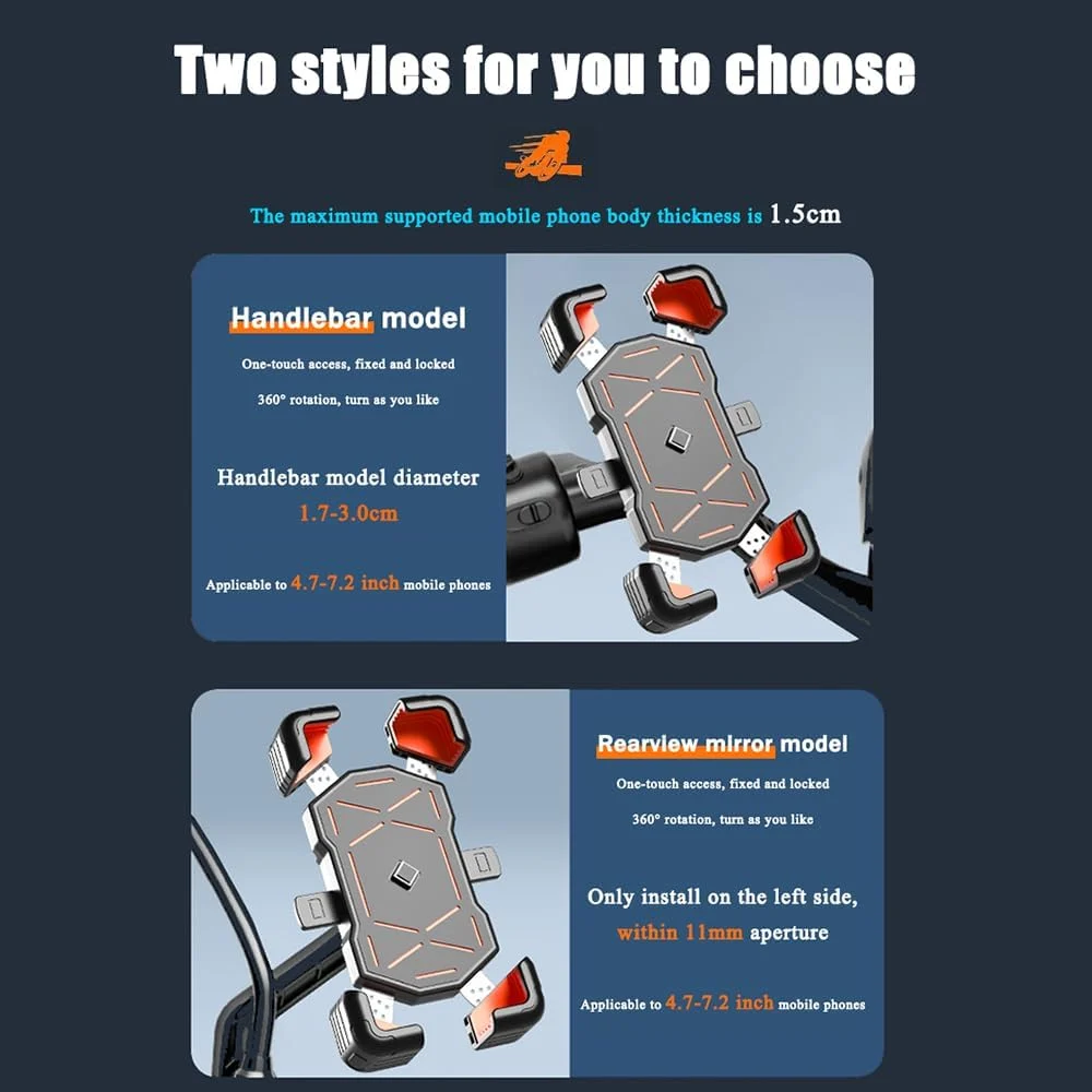 best phone mount for harley davidson