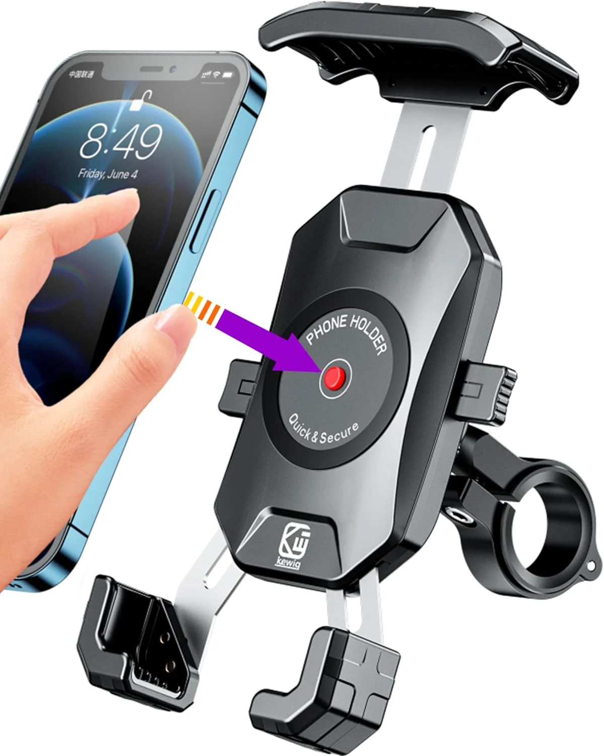 best phone mount for harley davidson