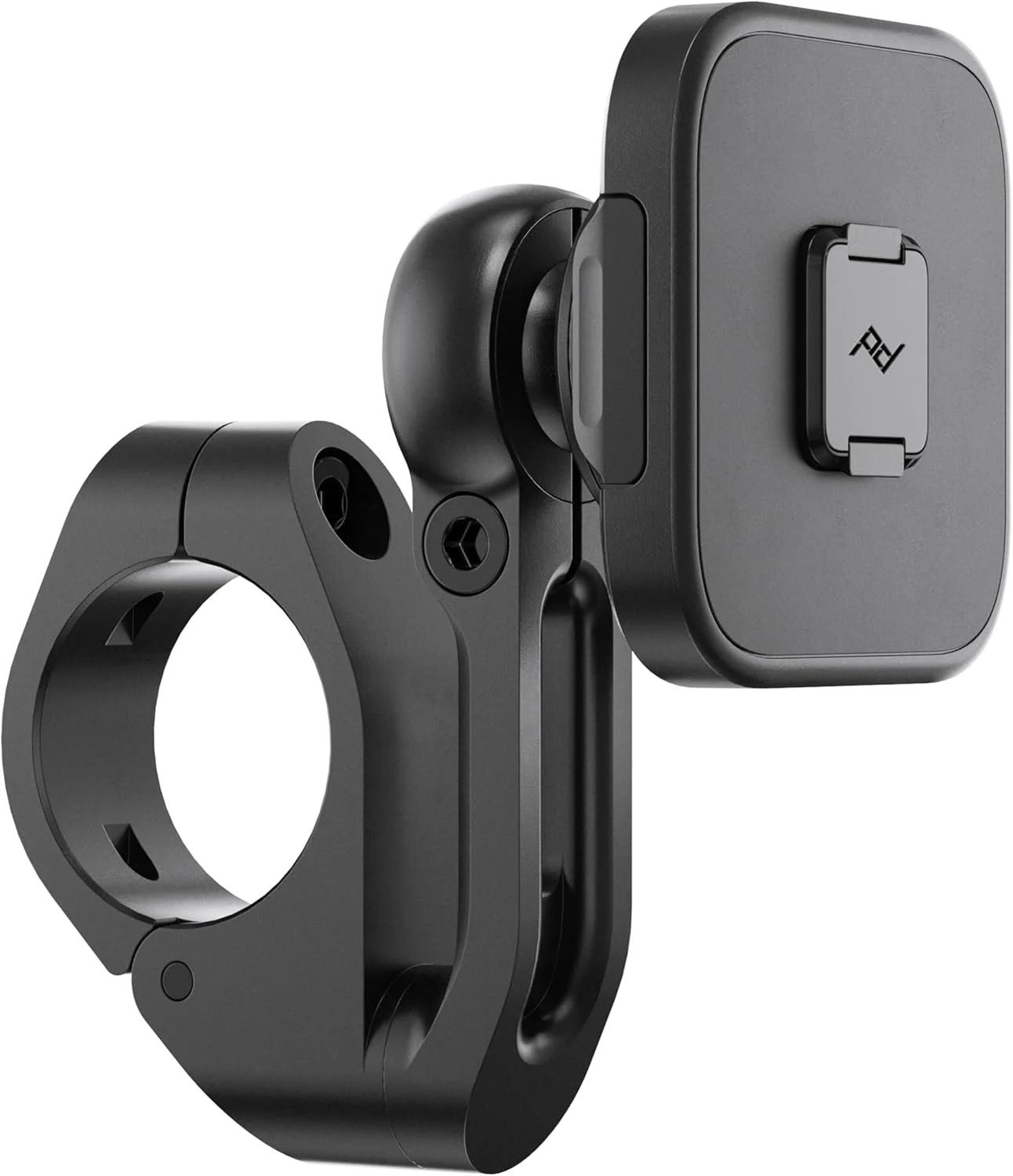 Peak Design Mobile Motorcycle Bar Phone Mount V2, Non-Charging, SlimLink Mounting Technology, Rigid Arm, Fits a Variety of Handlebars (7/8″-1.25″ Diameter), Vibration Isolator, Motorcycle Phone Mount