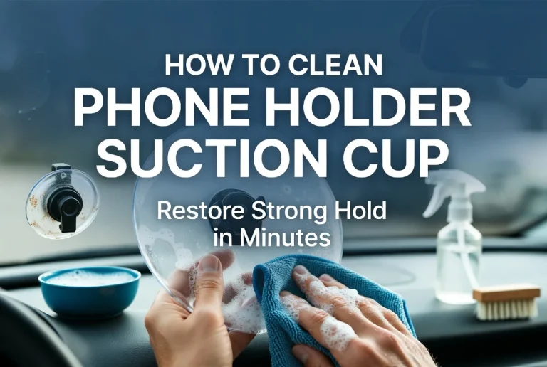 How to Clean Phone Holder Suction Cup