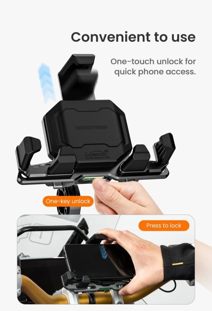 best phone mount for harley davidson