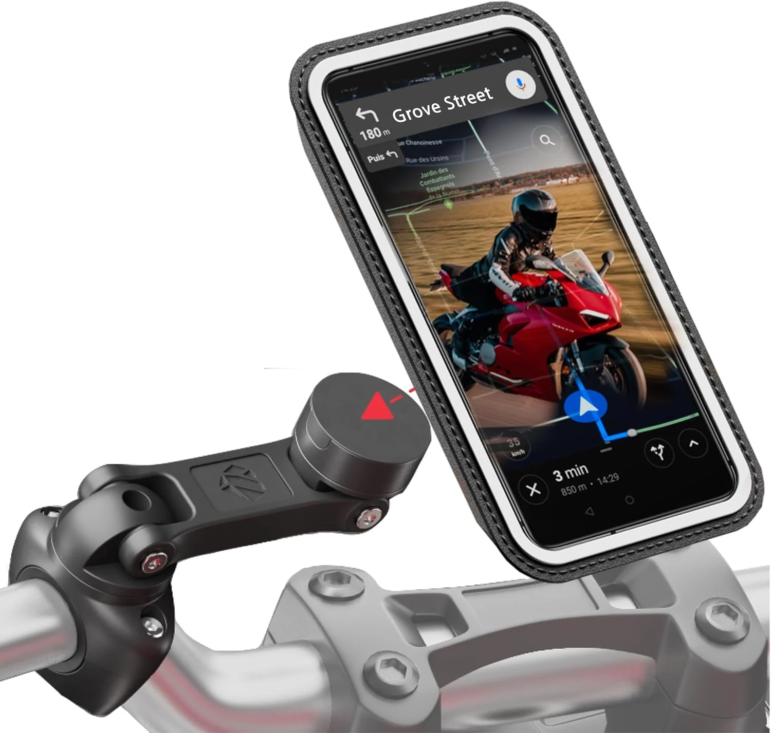 best phone mount for harley davidson