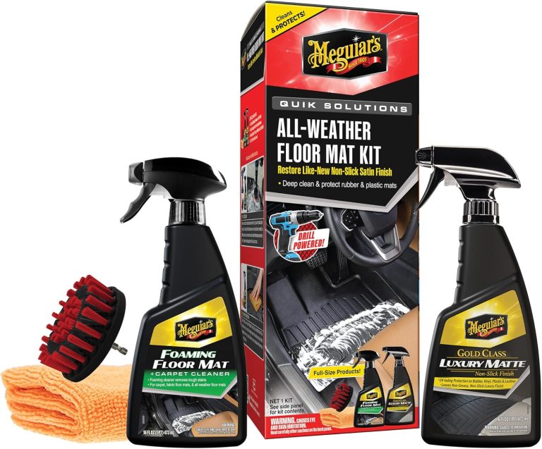 best cleaner for car floor mats