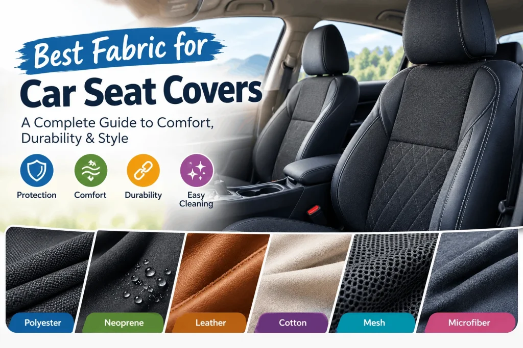 Best Fabric for Car Seat Covers: Comfort, Style, and Durability