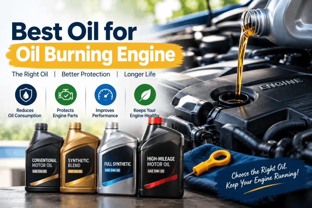 best oil for oil burning engine