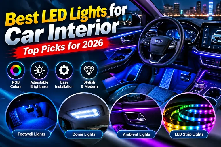 Best LED Lights for Car Interior: Top Picks for 2026