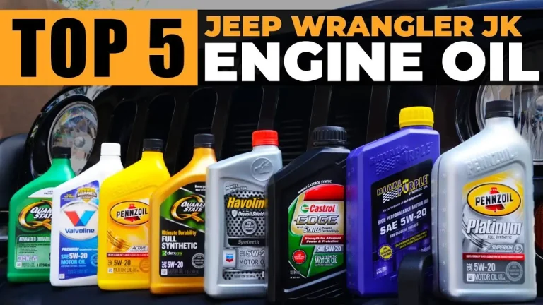 Best Oil for Jeep Wrangler